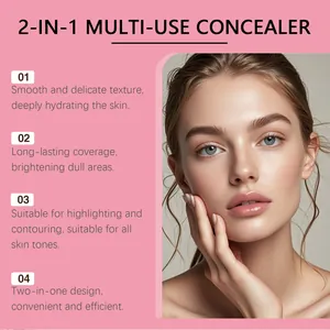 2-in-1 multi-use hydrating concealer for smooth skin and long-lasting coverage