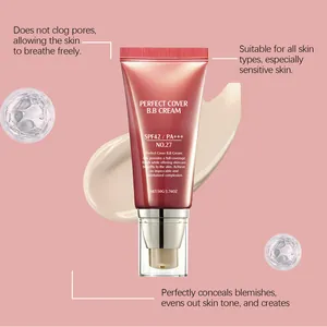 Detalle de la BB cream correctora iluminadora con SPF42 y cobertura completa