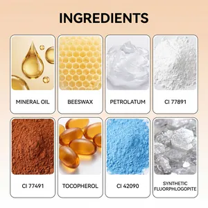Macro detail showing natural ingredients like beeswax for the multi-functional makeup stick