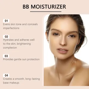 Key features of hydrating BB cream for smooth, radiant and long-lasting base makeup.