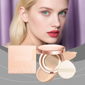 Dettaglio del fondotinta Zephoco Airy Perfecting Cushion Light Skin Tone con piumino.
