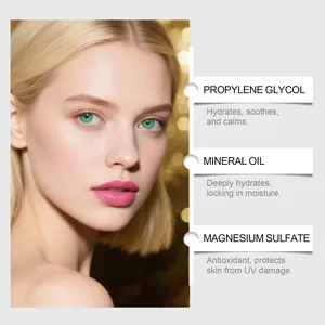 Dettaglio ingredienti del fondotinta cushion zephoco: benefici idratanti e protettivi
