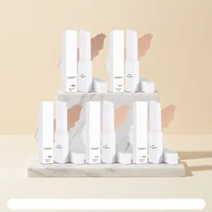 Stick Foundation που Αλλάζει Χρώμα Ματ Κάλυψη Concealer Makeup Stick για Λείο Δέρμα Αδιάβροχη Βάση Προσώπου Κρέμας Μεγάλης Διάρκειας