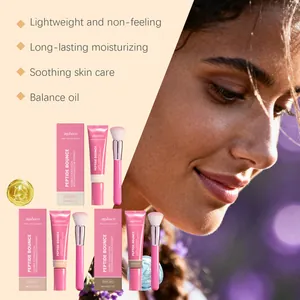 Zephoco foundation shades with brush showing lightweight long-lasting moisturizing effects