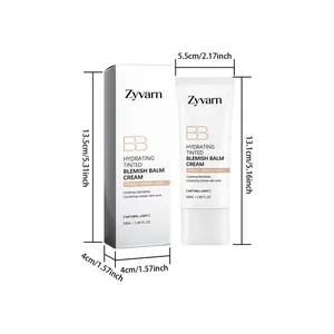 Dimensiones detalladas de Zyvarn Hydrating Tinted Blemish Balm Cream Natural Light 50ml
