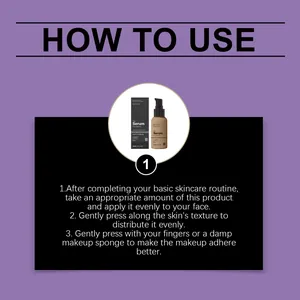 Step-by-step application guide for ARVIONA serum foundation to achieve a soft finish