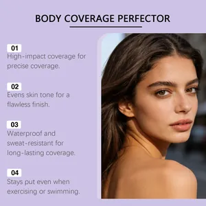 Waterproof lichaamsconcealer voor een egale huidskleur en langdurige perfecte finish