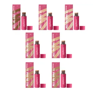 Zephoco Multi-Funktions-Makeup-Stick All-in-One Gesichts-Contour-Concealer-Foundation-Stick Tragbarer Langanhaltender Makeup-Stift Für Damen