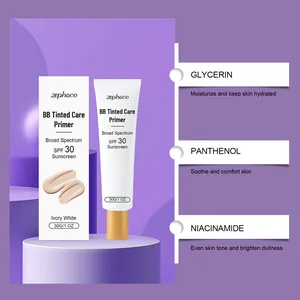 zephoco BB Tinted Care Primer SPF 30 Ιβουάρ για ενυδάτωση και καταπράυνση δέρματος