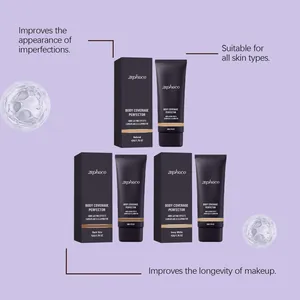 Τρεις αποχρώσεις Zephoco Body Coverage Perfector για ατέλειες και μακιγιάζ μεγάλης διάρκειας.