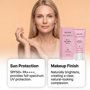 EELHOE BB Cream SPF 50+ παρέχει πλήρη προστασία UV και φυσικό αποτέλεσμα μακιγιάζ