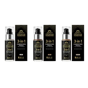 Zephoco Multi Effect Langanhaltende Foundation Für Natürliche Strahlende Hautabdeckung Leuchtendes Glattes Finish Professionelle Gesichts Make-up Basis