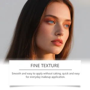 Detailed view of natural matte foundation finish on skin for smooth daily makeup.