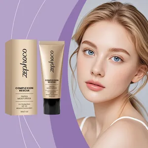 Zephoco Complexion Rescue Ενυδατική με Χρώμα SPF 30 Ορυκτό Αντηλιακό Φυσικό Φινίρισμα Ενυδατικό Primer Προσώπου
