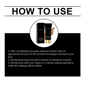 Instrucciones paso a paso sobre cómo usar la crema de cobertura corporal color cacao