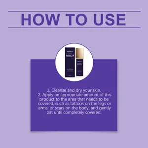 How to use Zephoco body coverage perfector to conceal tattoos and scars effectively