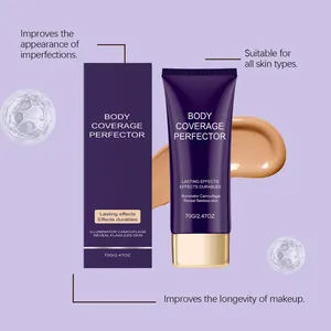Langdurige lichaamsconcealer crème met gladde textuur voor middelmatige huid