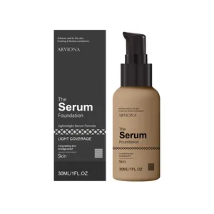 ARVIONA lightweight serum foundation for a natural and flawless complexion 30ml bottle