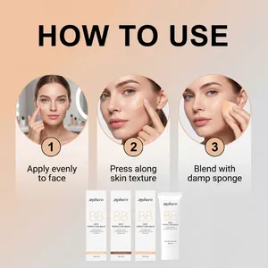 Professional how-to-use guide for Zephoco Skin Perfecting Balm BB cream application.