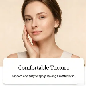 Zephoco Thermal Color Adjusting Liquid Foundation Luxe Temperature Sensing Face Makeup Base For Women Long Lasting Waterproof Oil Control Matte Finish
