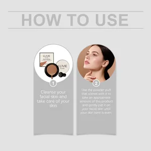 Guía de uso paso a paso de la base de maquillaje LUVIE GLOW para un acabado radiante