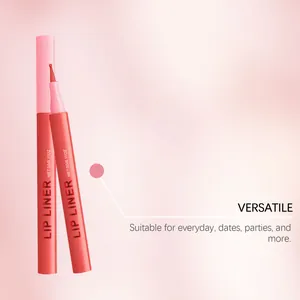 Vielseitiger pfirsichrosa wasserfester Lippenkonturenstift für Alltag und Party