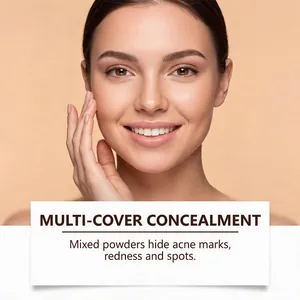 Professional concealer result showing flawless skin with smooth and natural finish