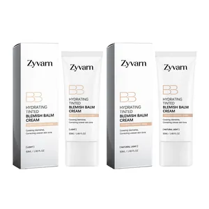 Zyvarn Hydrating Tinted Blemish Balm Cream BB Cream For Face Concealing Moisturizing Brightening Smoothing Skin For Women