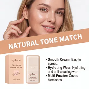Detail van Zephoco hydraterende concealer in Light Skin voor een natuurlijke tint