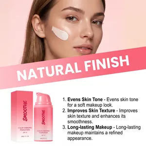 Κορυφαίο μέικ απ που αλλάζει χρώμα με SPF 15 για φυσικό αποτέλεσμα και λεία επιδερμίδα