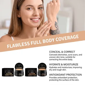 Professionele zephoco volledige lichaamsconcealer voor tatoeages en huidonzuiverheden