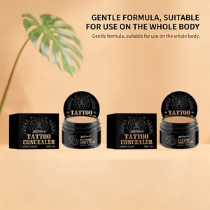 Professionele tattoo-concealer voor het lichaam in lichte en donkere tinten, 30 gram
