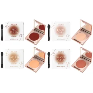 EELHOE lightweight concealer palette set with four shades for natural full blemish coverage