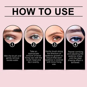 Guide étape par étape pour utiliser la cire coiffante sourcils pour un modelage durable