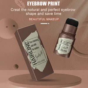 Tampon poudre EELHOE pour la ligne des cheveux et les sourcils, maquillage naturel