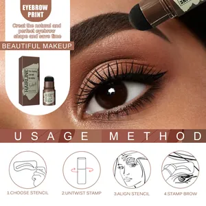Guide d'utilisation détaillé étape par étape pour le tampon à sourcils EELHOE.