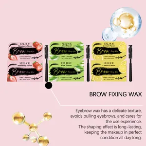 Kit de cire fixatrice pour sourcils EELHOE longue durée pour une mise en forme 3D naturelle