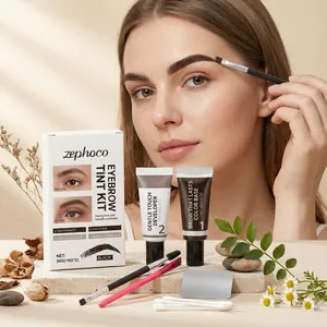 Kit professionale per sopracciglia nere per un trucco naturale e a lunga durata