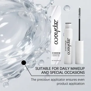 Gel fijador de cejas Zephoco con aplicador de precisión para una fijación natural
