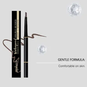 Zephoco double-headed brown eyebrow pencil for creating a natural and defined look