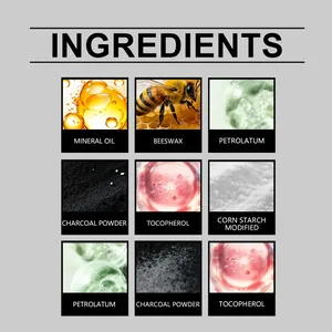 Lista detallada de ingredientes para el kit de cejas waterproof con cera de abeja