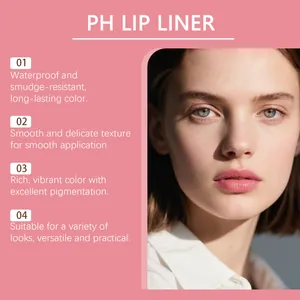 Professioneller lippenkonturenstift in altrosa mit wasserfester und langanhaltender formel