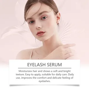 Hochwertiges feuchtigkeitsspendendes Wimpernserum für die tägliche Pflege und Textur