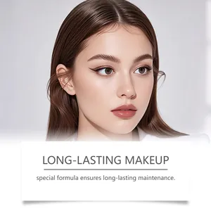 Detailed eye makeup look featuring long-lasting waterproof glitter eyeshadow stick