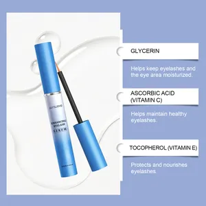Details des JAYSUING Wimpernserums mit Inhaltsstoffen wie Glycerin, Vitamin C und E