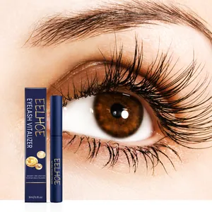 Detailansicht von EELHOE Wimpernserum mit 3ml Flasche und Effekt für lange Wimpern