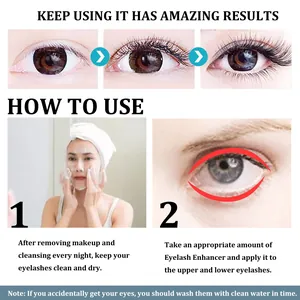 Zweistufige Anleitung für Wimpernserum mit sichtbaren Wachstumsergebnissen