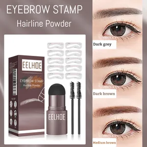 Set de sellos para cejas EELHOE impermeable para cejas perfectas y relleno de línea capilar