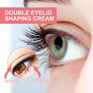 Primer plano de la crema moldeadora de doble párpado para un aspecto natural e invisible
