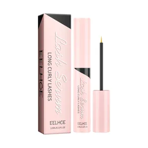 EELHOE Eyelash Growth Serum Natural Enhancer For Long Thick Curly Lashes Mild Ginseng Extract Lash Essence For Women